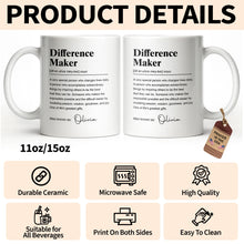 Load image into Gallery viewer, Personalized Teacher Coffee Mug Custom Definition Gift for Mentor
