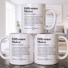Load image into Gallery viewer, Personalized Teacher Coffee Mug Custom Definition Gift for Mentor
