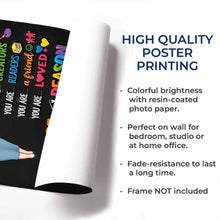 Load image into Gallery viewer, Personalized Teacher Classroom Vertical Poster Custom Name Gift
