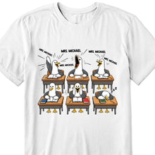 Load image into Gallery viewer, Personalized Funny Bird Classroom Design T-shirt &amp; Hoodie Teacher Gift
