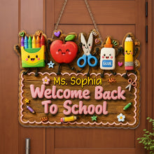 Load image into Gallery viewer, Personalized Custom Shaped Wood Sign for Backyard BBQ Gift
