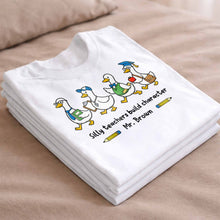 Load image into Gallery viewer, Personalized Teacher T-shirt Custom Name Gift for Educators
