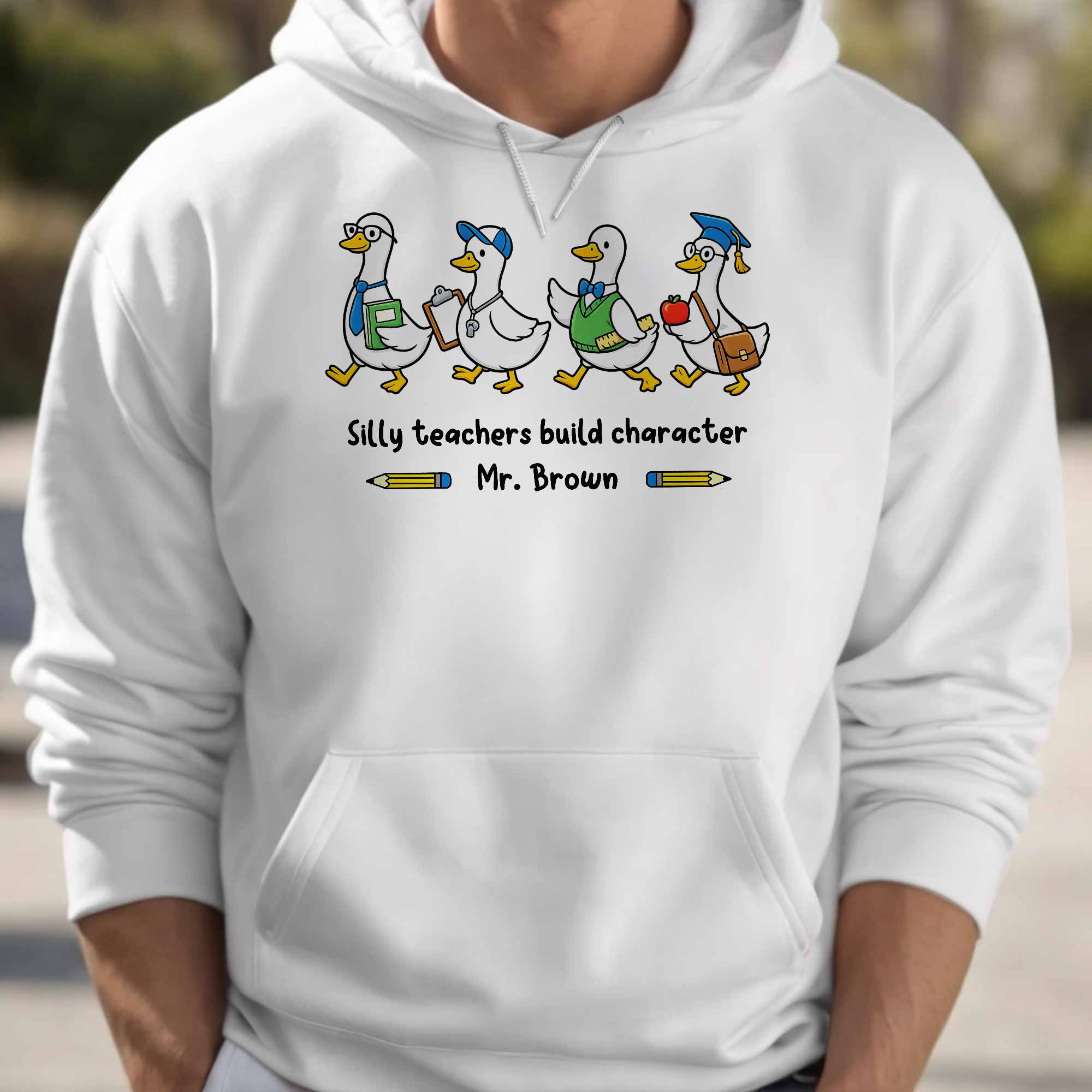 Personalized Teacher T-shirt Custom Name Gift for Educators