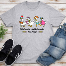 Load image into Gallery viewer, Personalized Teacher T-shirt Custom Name Gift for Educators
