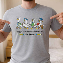 Load image into Gallery viewer, Personalized Teacher T-shirt Custom Name Gift for Educators
