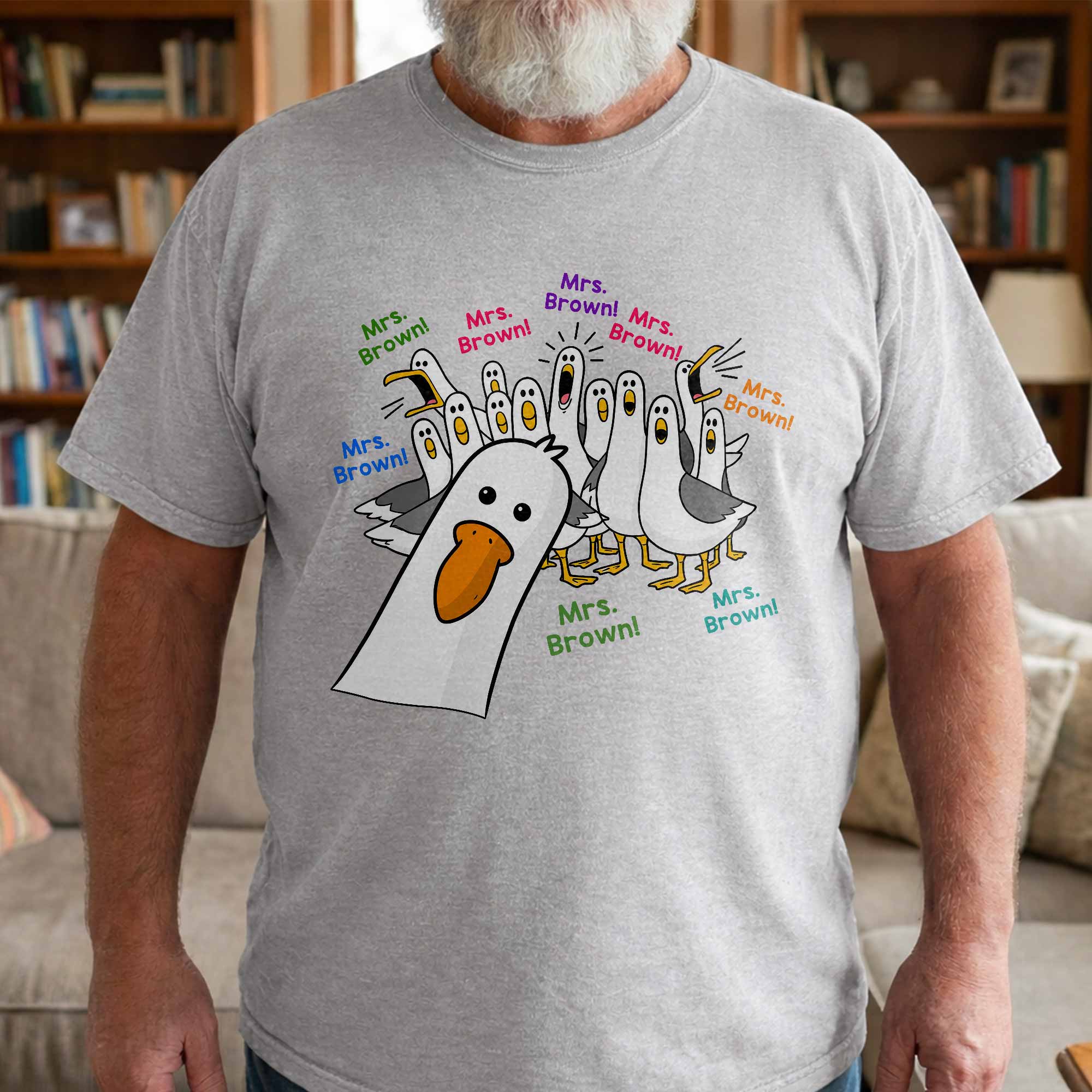 Personalized Teacher T-shirt & Hoodie Custom Goose Gift