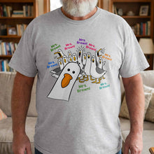 Load image into Gallery viewer, Personalized Teacher T-shirt &amp; Hoodie Custom Goose Gift
