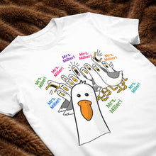 Load image into Gallery viewer, Personalized Teacher T-shirt &amp; Hoodie Custom Goose Gift
