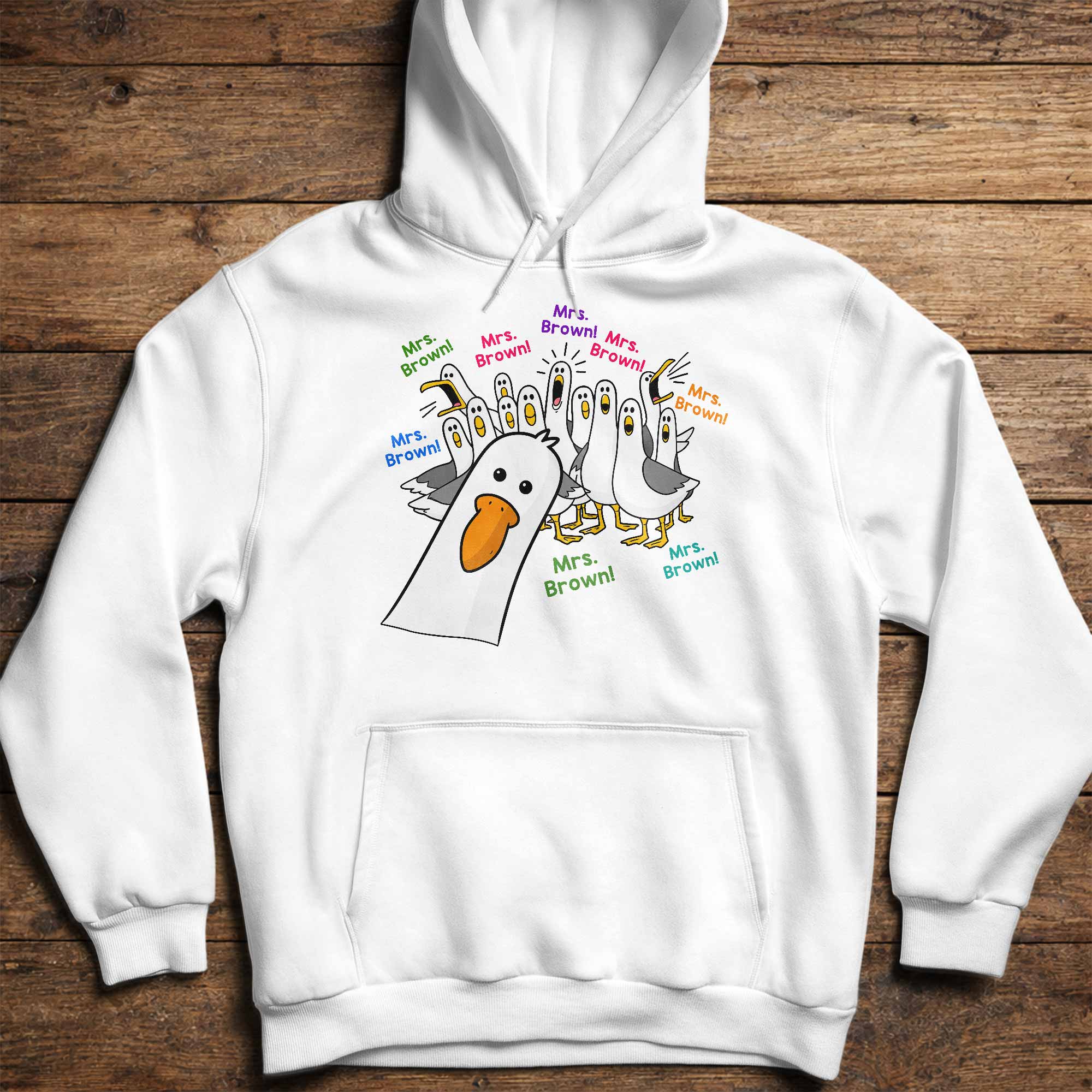 Personalized Teacher T-shirt & Hoodie Custom Goose Gift