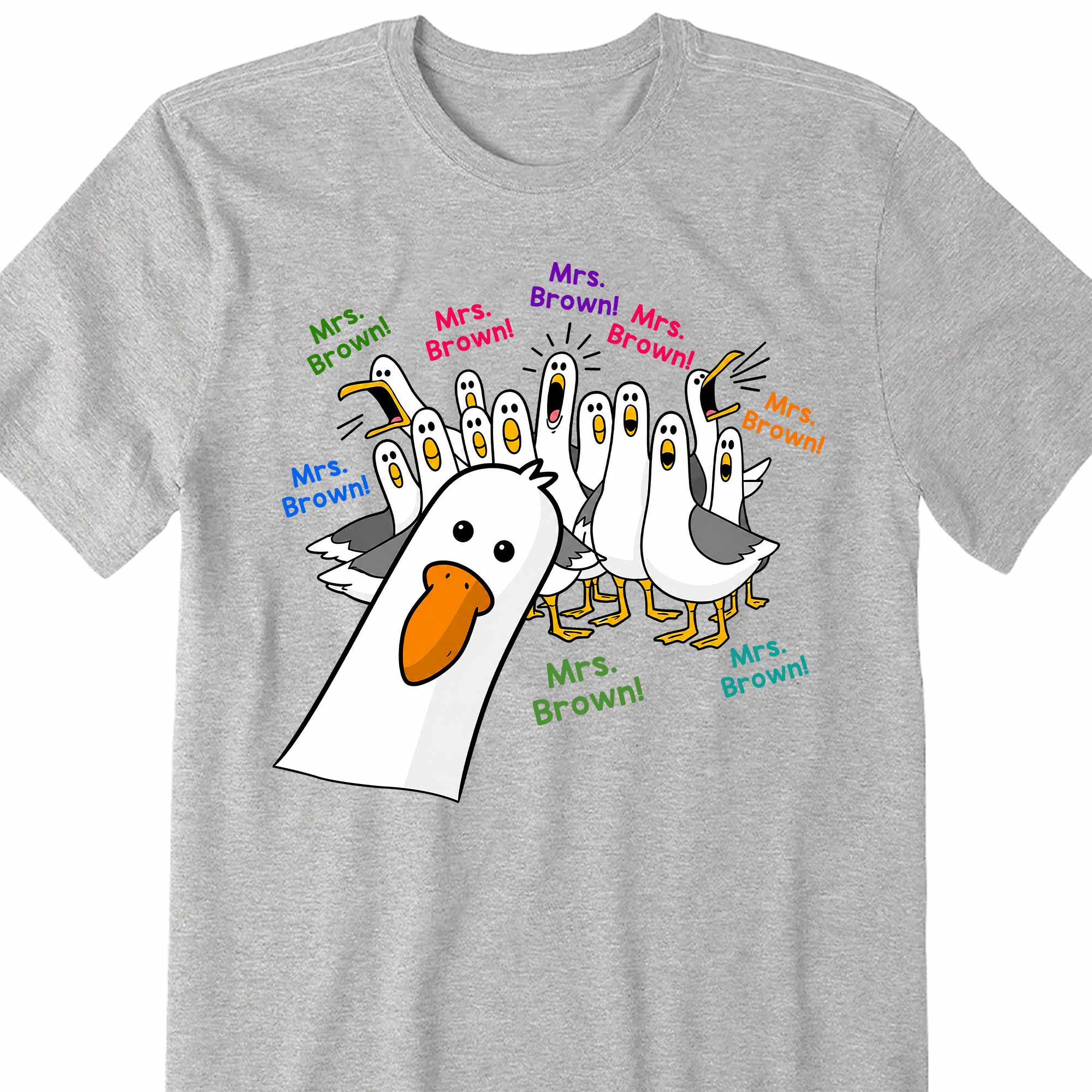 Personalized Teacher T-shirt & Hoodie Custom Goose Gift