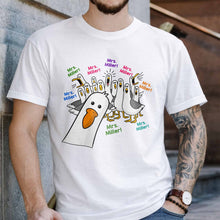 Load image into Gallery viewer, Personalized Teacher T-shirt &amp; Hoodie Custom Goose Gift
