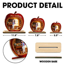 Load image into Gallery viewer, Personalized Teacher Wood Plaque Custom Name Gift Idea
