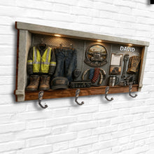 Load image into Gallery viewer, Personalized Key Holder Custom Name Gift for Truck Driver

