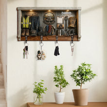 Load image into Gallery viewer, Personalized Key Holder Custom Name Gift for Truck Driver
