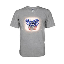 Load image into Gallery viewer, Personalized Independence Day T-shirt for Nana Custom Names Gift

