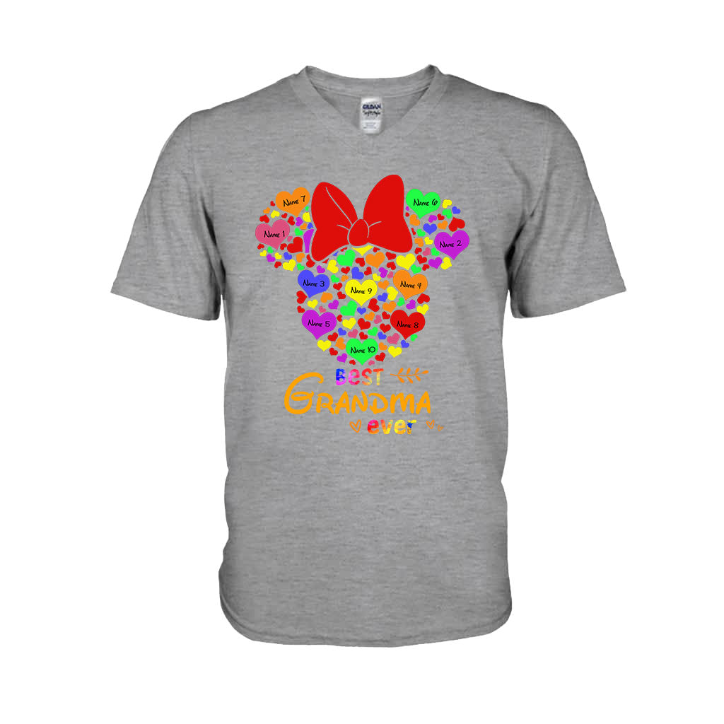 Personalized Mother's Day T-Shirt & Hoodie Best Grandma Ever Gift