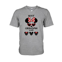 Load image into Gallery viewer, Personalized Best Grandma Ever T-shirt &amp; Hoodie with Custom Names
