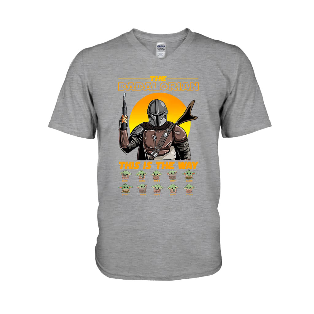 Personalized Dadalorian T-shirt & Hoodie Gift for Dad
