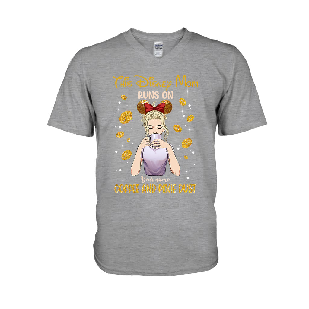 Personalized Coffee Pixie Dust T-Shirt & Hoodie Gift for Mom