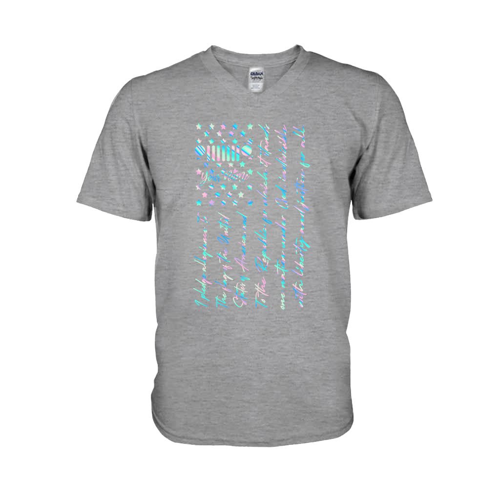 Personalized Independence Day T-shirt & Hoodie with Custom Name