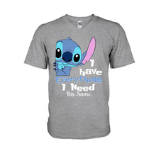 Load image into Gallery viewer, Personalized Ohana T-shirt &amp; Hoodie Gift for Couples
