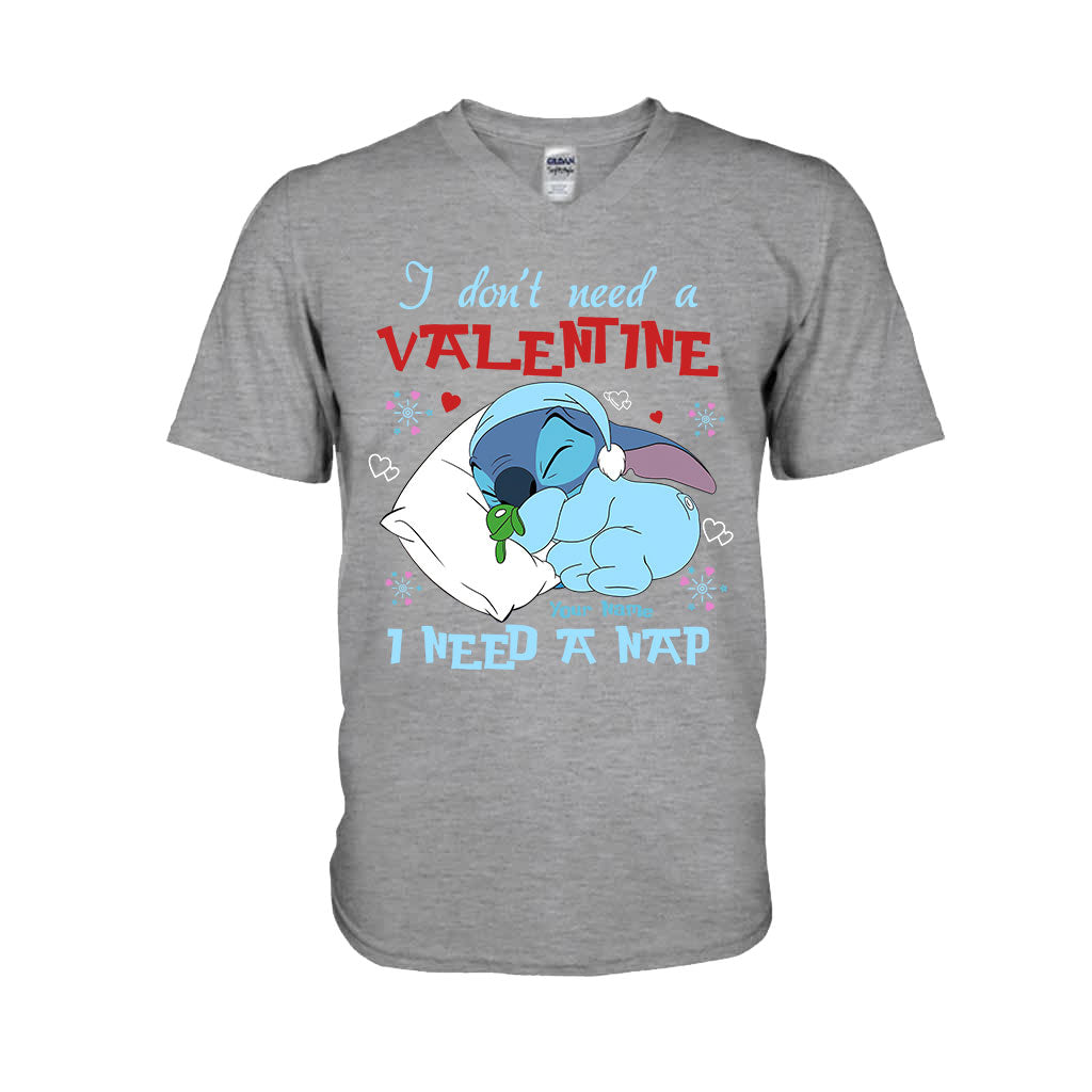 Personalized Valentine Ohana T-shirt & Hoodie Gift for Partner