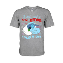 Load image into Gallery viewer, Personalized Valentine Ohana T-shirt &amp; Hoodie Gift for Partner
