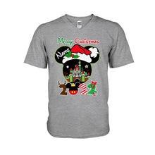 Load image into Gallery viewer, Personalized Christmas Mouse T-shirt &amp; Hoodie Custom Name Gift
