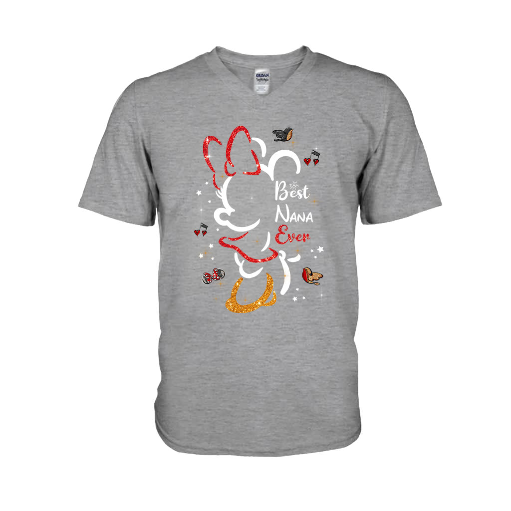 Personalized Mouse T-Shirt and Hoodie Best Grandma Gift for Mother's Day