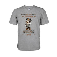 Load image into Gallery viewer, Personalized Grandma T-shirt &amp; Hoodie Disney Gift for Mother's Day
