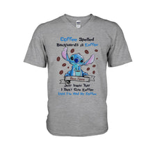 Load image into Gallery viewer, Personalized Coffee Spelled Eeffoc T-shirt &amp; Hoodie Gift Idea

