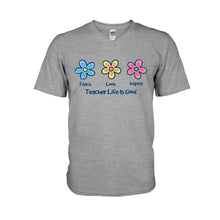 Load image into Gallery viewer, Personalized Teacher T-shirt and Hoodie Gift for Educators
