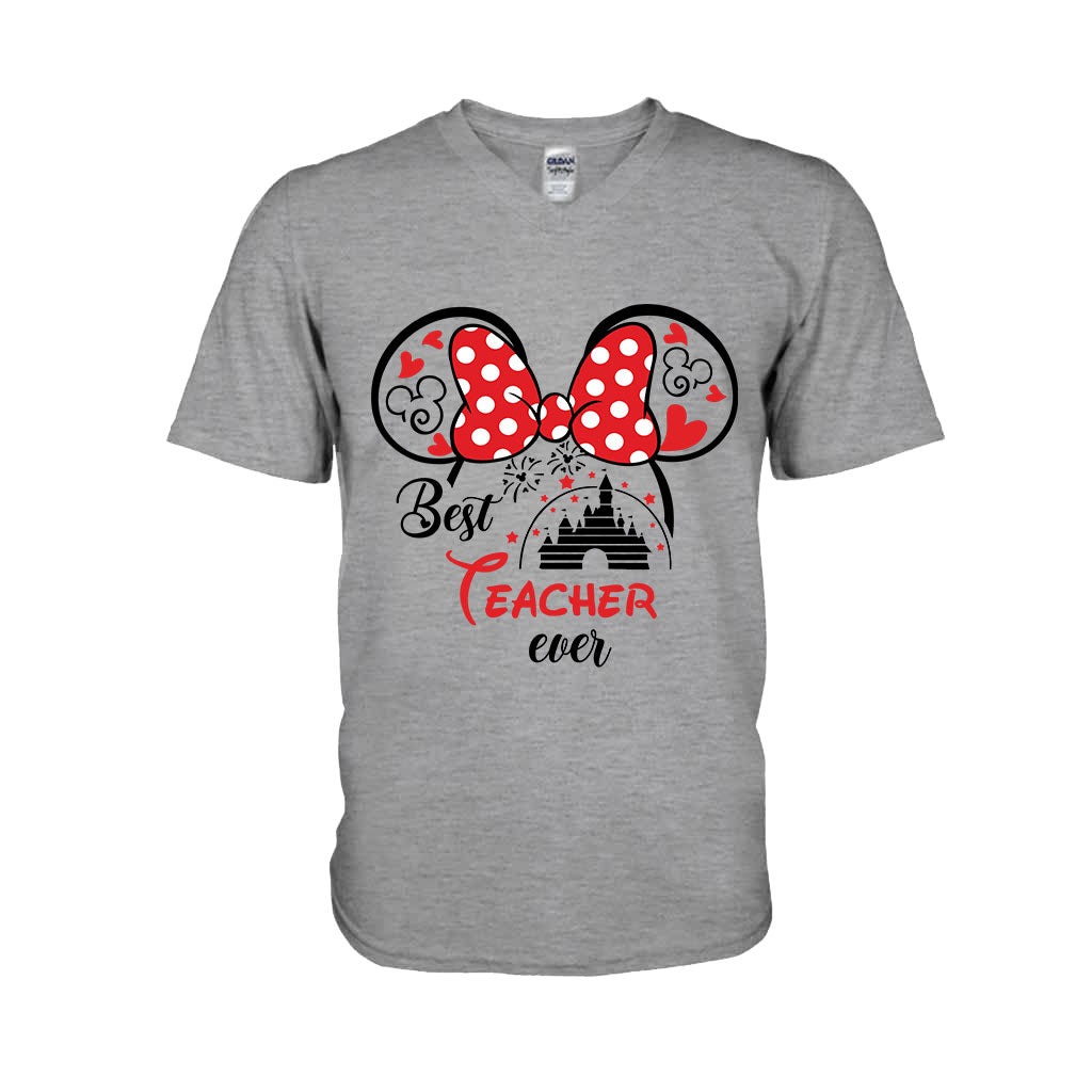 Personalized Best Teacher Ever T-Shirt & Hoodie Gift for Educators
