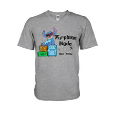 Load image into Gallery viewer, Personalized Airplane Mode T-shirt &amp; Hoodie with Name for Kids
