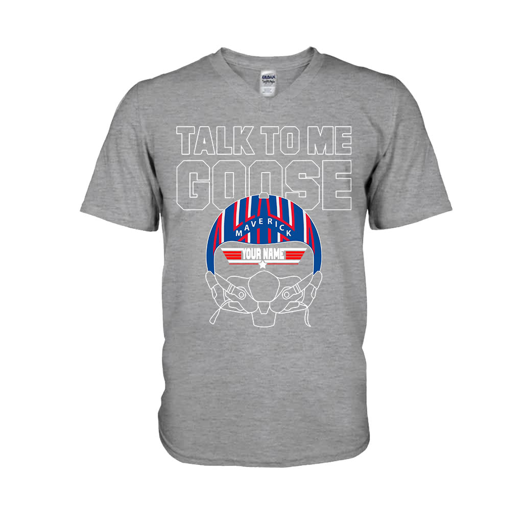 Personalized Top Gun T-shirt Custom Name Gift Idea