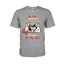 Load image into Gallery viewer, Personalized Couple T-shirt &amp; Hoodie Custom Name Gift
