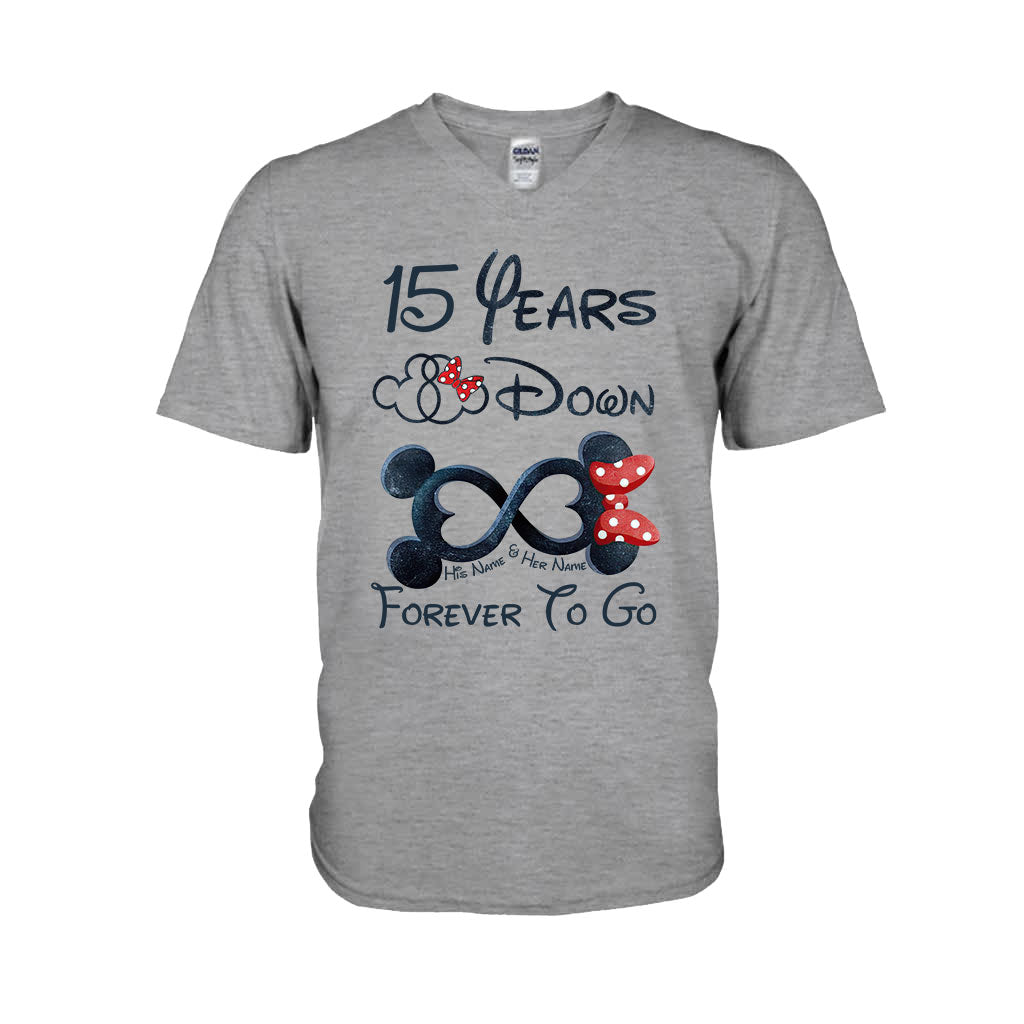 Personalized Forever To Go Mouse T-shirt & Hoodie Gift for Couples