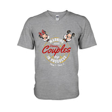 Load image into Gallery viewer, Personalized Disney Couples Trip T-shirt &amp; Hoodie with Names
