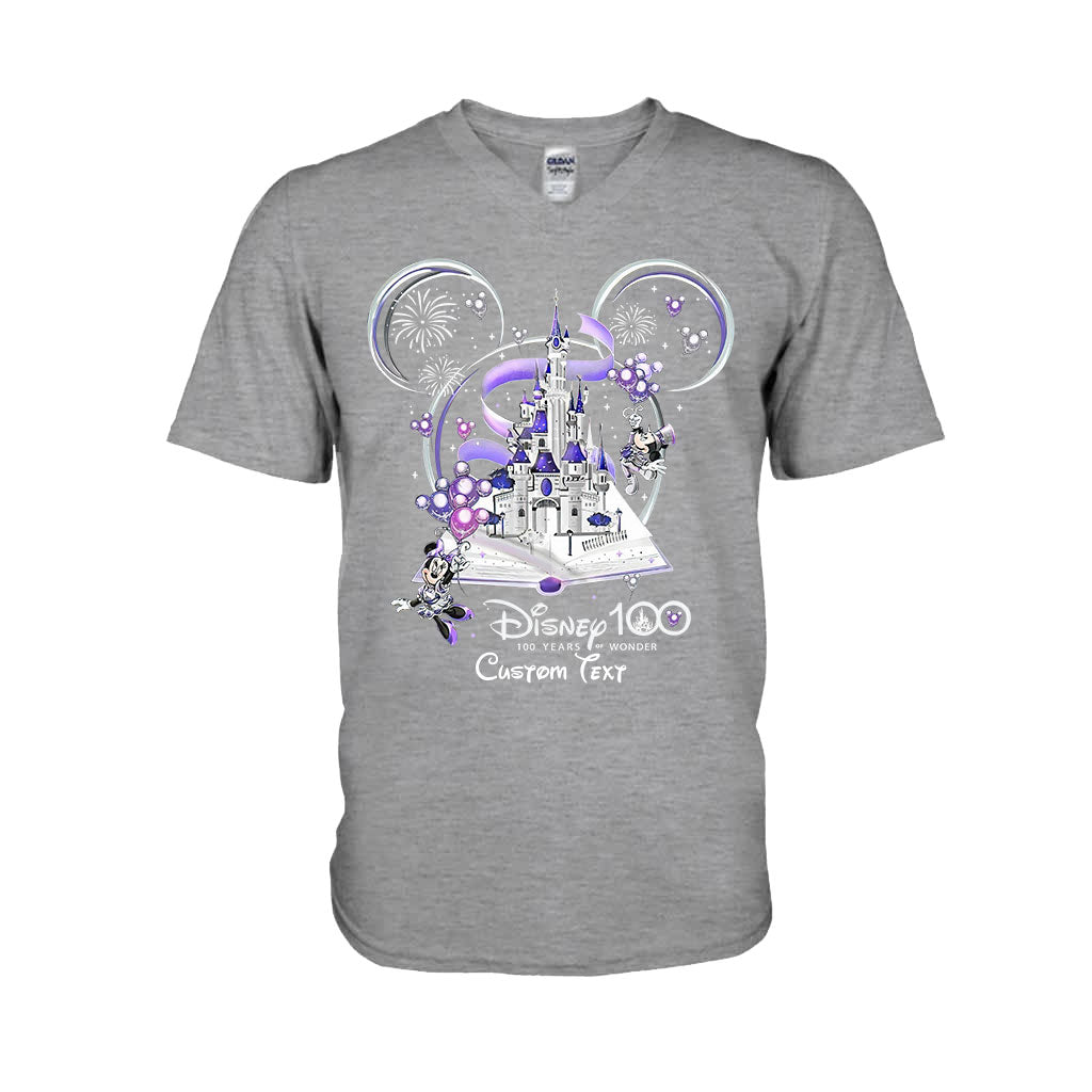 Personalized Disney 100 Years of Wonder T-shirt & Hoodie Gift