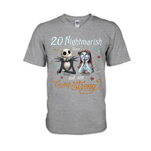 Load image into Gallery viewer, Personalized Couple T-Shirt &amp; Hoodie Nightmare Gift for Anniversary
