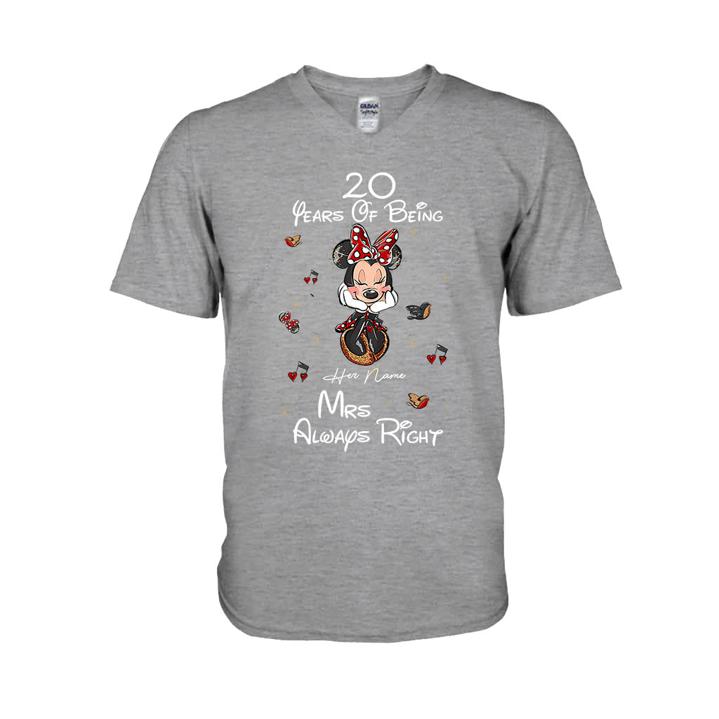 Personalized Couple T-shirt & Hoodie Custom Name Gift Idea