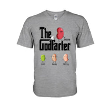 Load image into Gallery viewer, Personalized The Godfarter T-shirt for Dad | Funny Gift Idea
