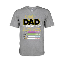 Load image into Gallery viewer, Personalized Father's Day T-shirt &amp; Hoodie Best Dad Gift
