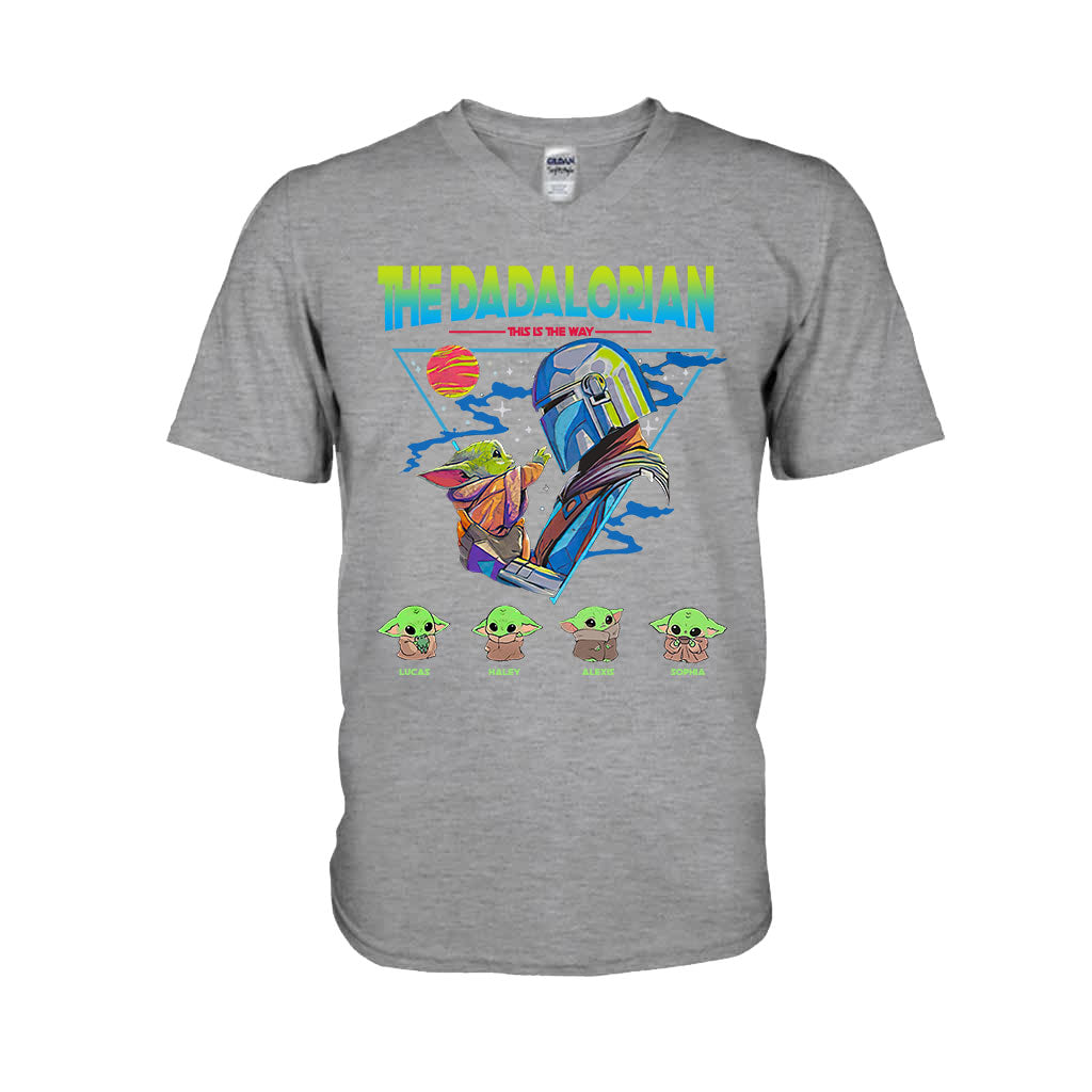 Personalized Father's Day T-shirt & Hoodie The DADALORIAN Gift for Dad