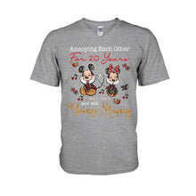 Load image into Gallery viewer, Personalized Annoying Each Other T-shirt &amp; Hoodie Gift for Couples
