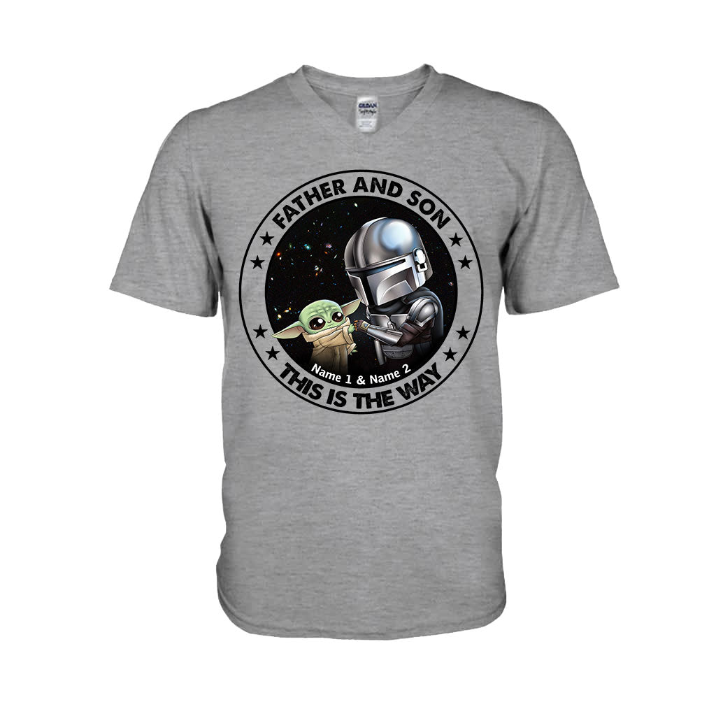 Personalized Father's Day T-shirt & Hoodie with Star Wars Theme
