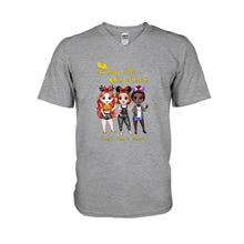 Load image into Gallery viewer, Personalized Disney Besties T-shirt &amp; Hoodie Custom Names Gift
