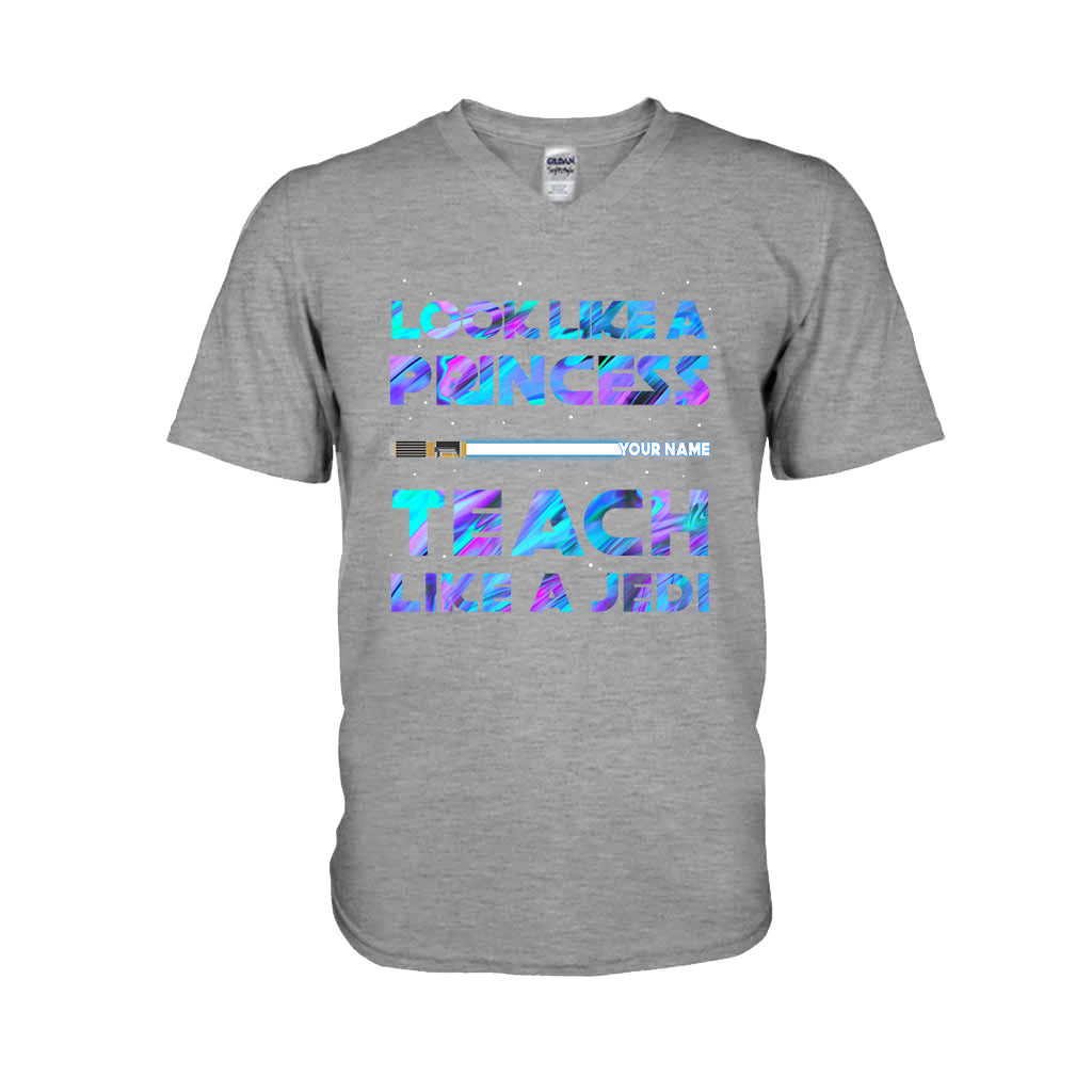 Personalized Teacher T-shirt Look Like a Princess Gift
