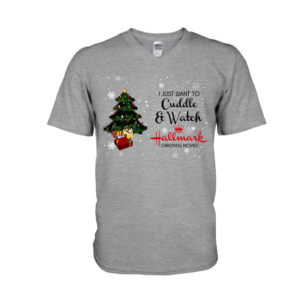 Personalized Christmas T-shirt & Hoodie for Cuddle Lovers