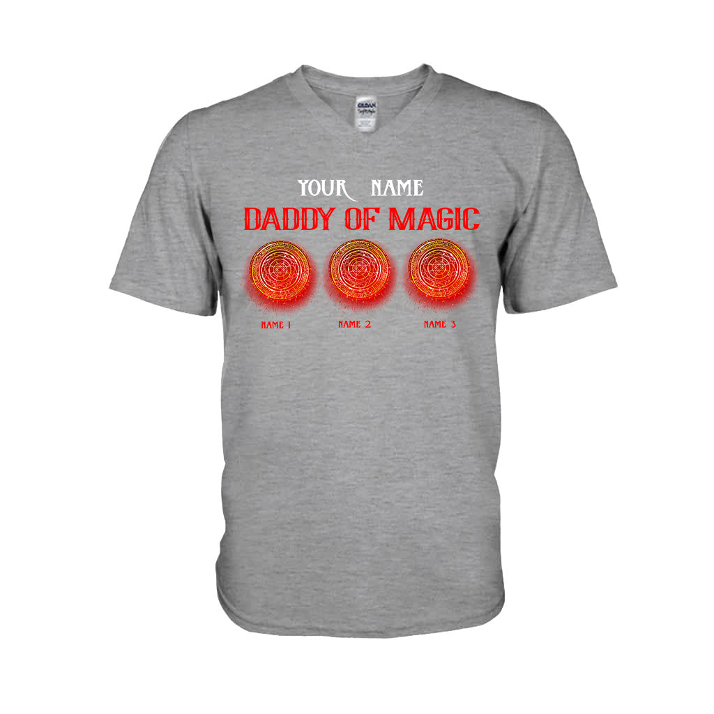 Personalized Daddy of Magic T-Shirt & Hoodie for Father's Day Gift